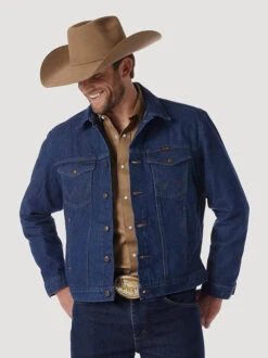 Wrangler® Unlined Denim Jacket- Denim -Apparel and Gear Shop 66 74145PW 4