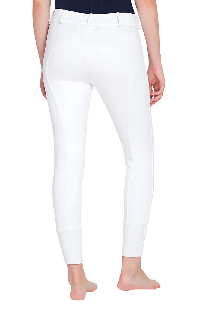 TuffRider Ladies Ribb Lowrise Wide Waistband Full Seat Breeches 3 TuffRider Ladies Ribb Lowrise Wide Waistband Full Seat Breeches - Image 3