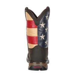 Lil' Rebel™ By Durango® Little Kids' Flag Western Boot -Apparel and Gear Shop DU DBT0159 2