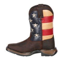 Lil' Rebel™ By Durango® Little Kids' Flag Western Boot -Apparel and Gear Shop DU DBT0159 5