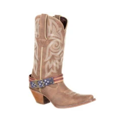 Crush™ By Durango® Women's Flag Accessory Western Boot