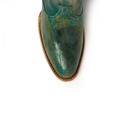 Ferrini Ladies Macie Round Toe Boot -Apparel and Gear Shop FE 61011 50 Turquoise gen angle3 6