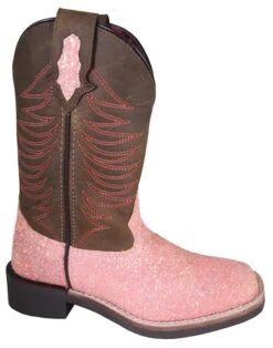 Smoky Mountain Children's Pink Glitter Ariel Boot